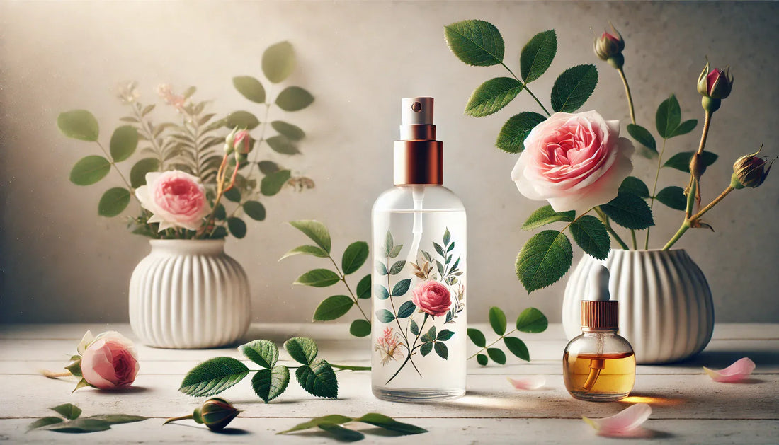 DIY-Rezept: Gesichtsspray mit Rosenwasser und Teebaumöl