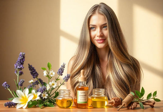 Förderung des Haarwachstums mit ätherischen Ölen