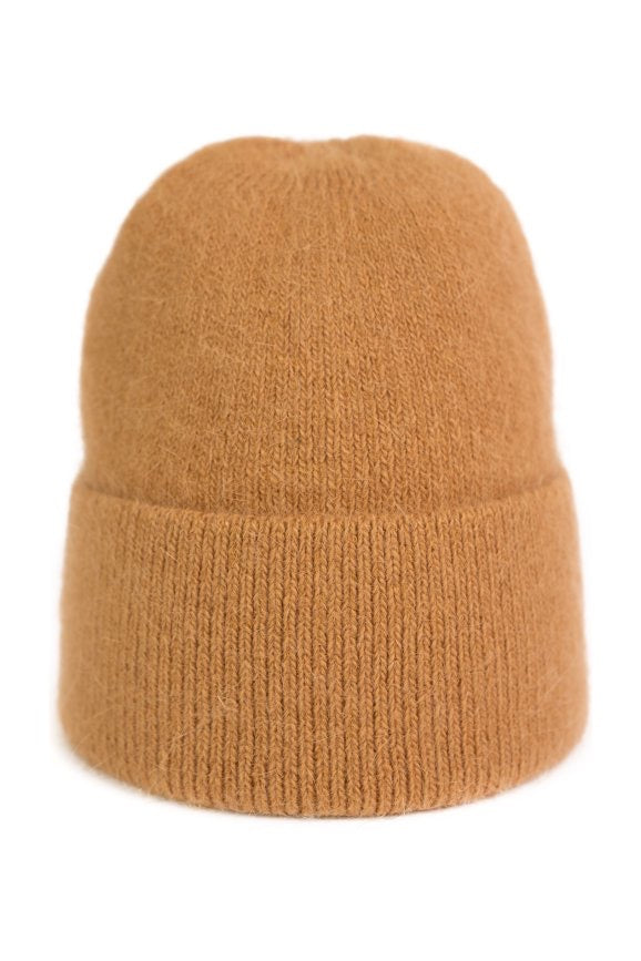 Mütze "Simply" (viele Farben, aus Angora Wolle)