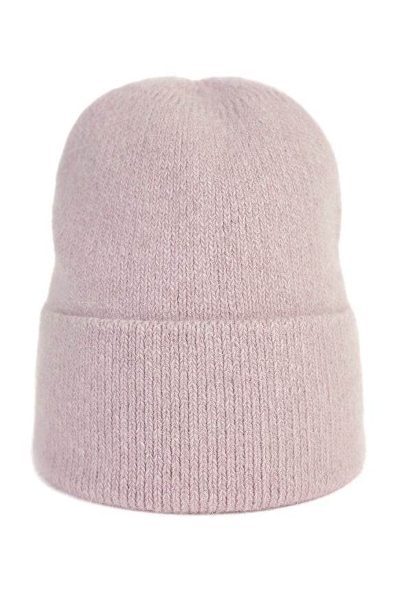 Mütze "Simply" (viele Farben, aus Angora Wolle)