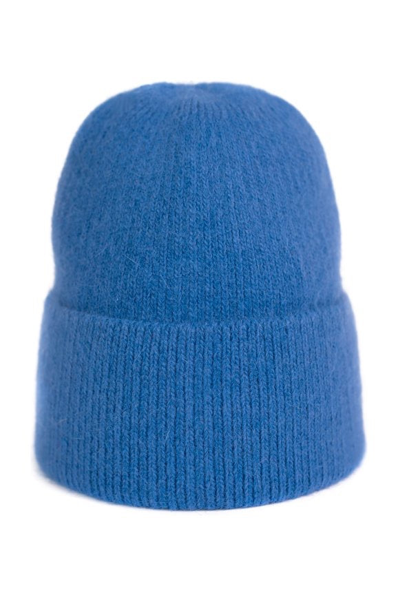 Mütze "Simply" (viele Farben, aus Angora Wolle)