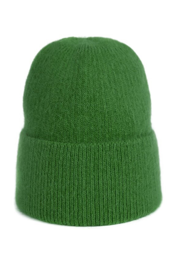 Mütze "Simply" (viele Farben, aus Angora Wolle)