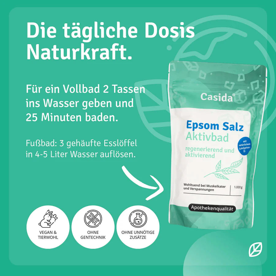 Epsom Salz Aktivbad