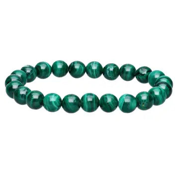 Malachit Armband 8mm – Heilsteinarmband für Transformation & Herzenergie – Schmuck mit Bedeutung von Essential Anders