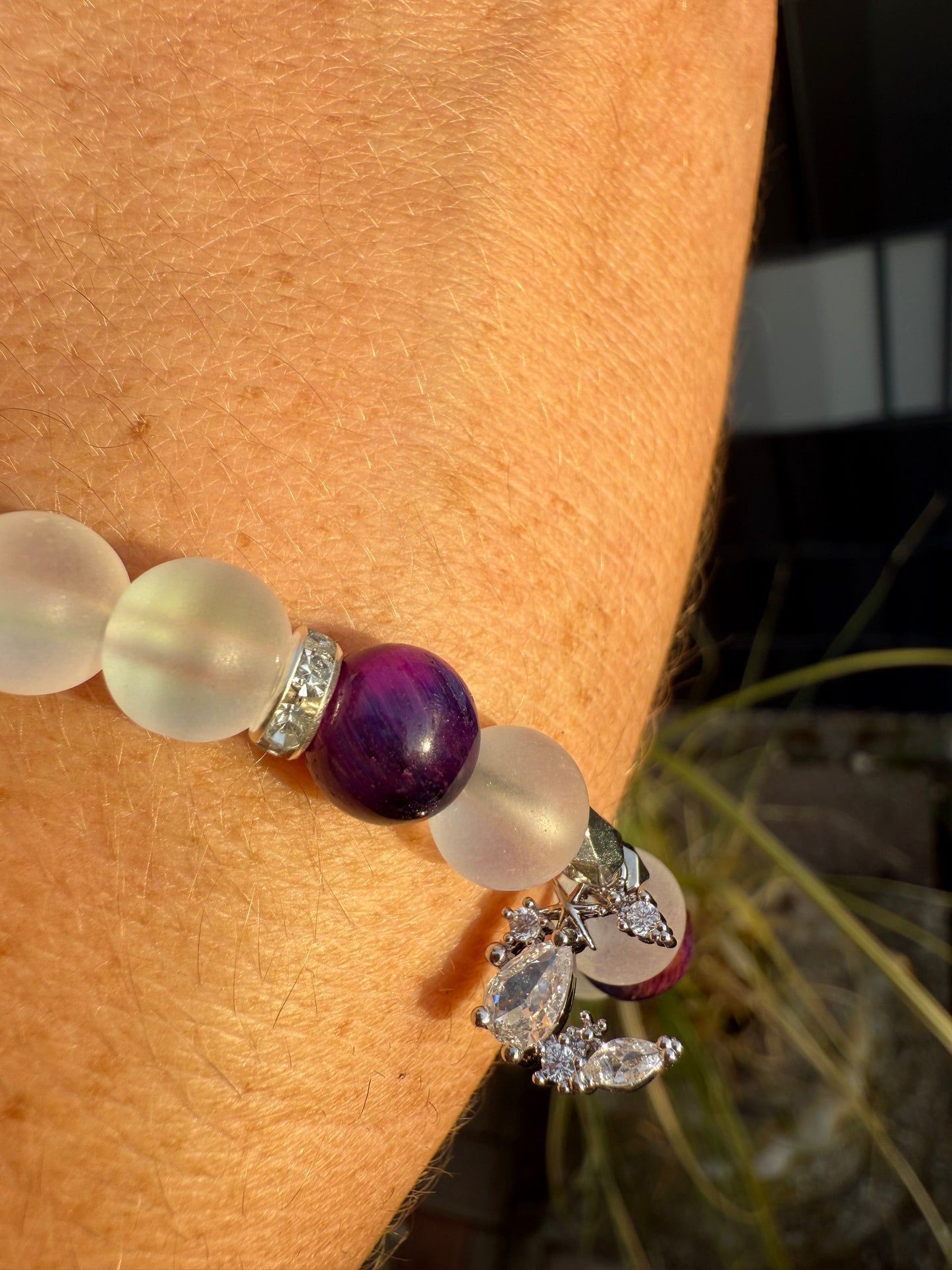 🌕 Moon Magic – Amethyst & Mondstein