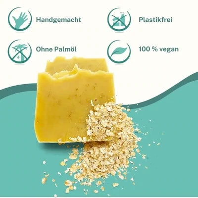 Hafermilch-Honig Seife