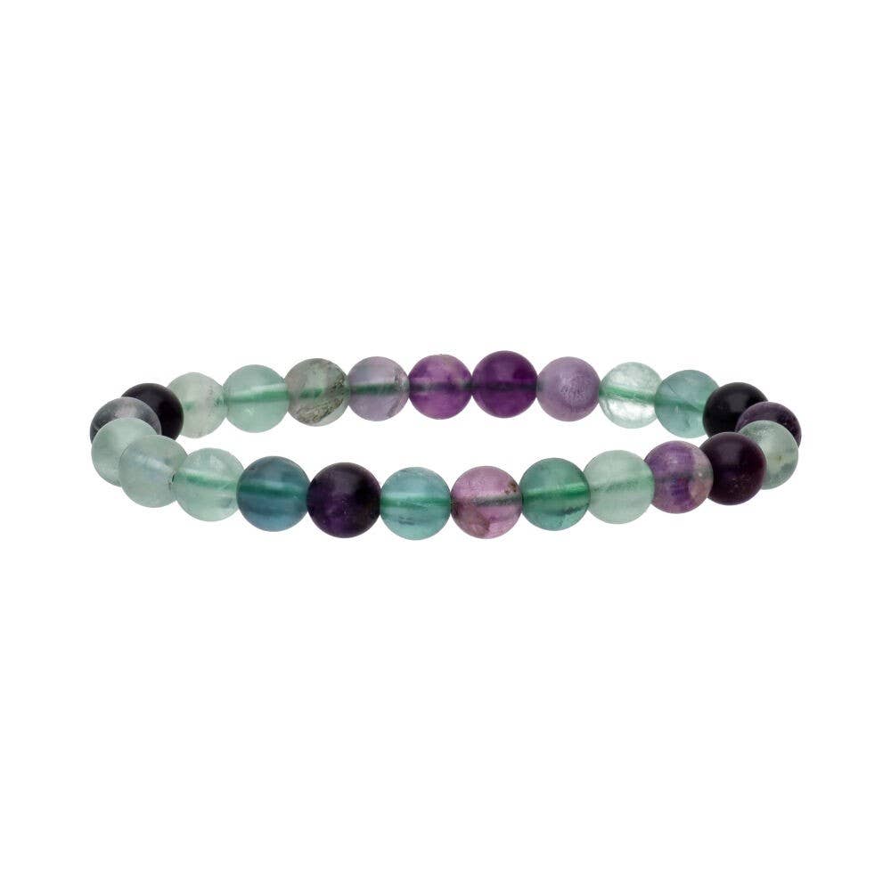 Regenbogen-Fluorit Armband – Klarheit & Balance