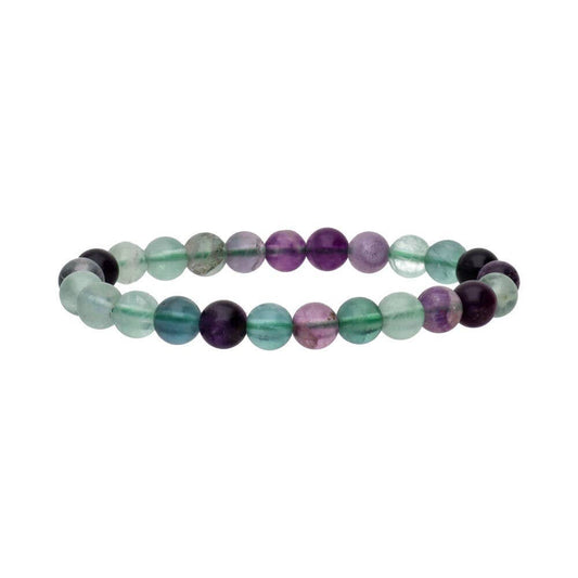 Regenbogen-Fluorit Armband – Klarheit & Balance
