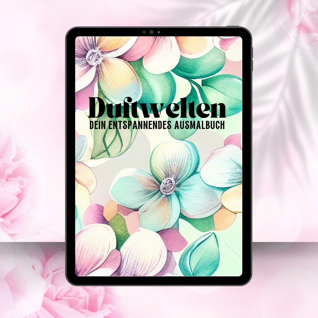 Duftwelten – Dein entspannendes Ausmalbuch (e-Book)