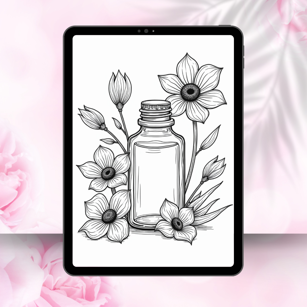 Duftwelten – Dein entspannendes Ausmalbuch (e-Book)