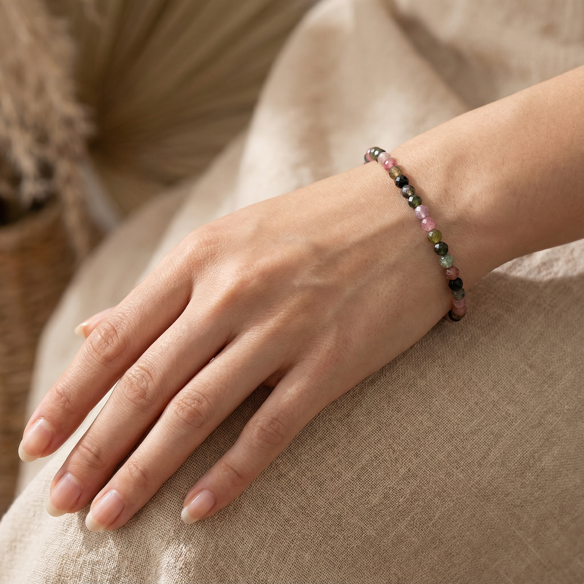 Armband mehrfarbiger Turmalin