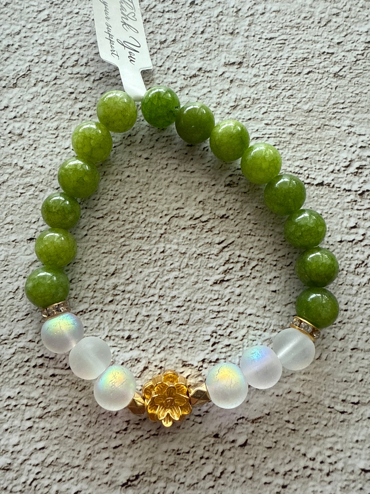 🌼 Light Bloom – Opal, Aventurin & Goldblüte