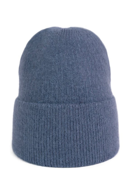 Mütze "Simply" (viele Farben, aus Angora Wolle)
