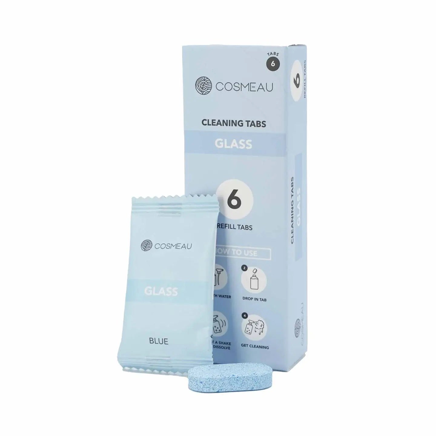 Cosmeau Tabs, Nachfüllpackung für alle Sprays, 6 Stück
