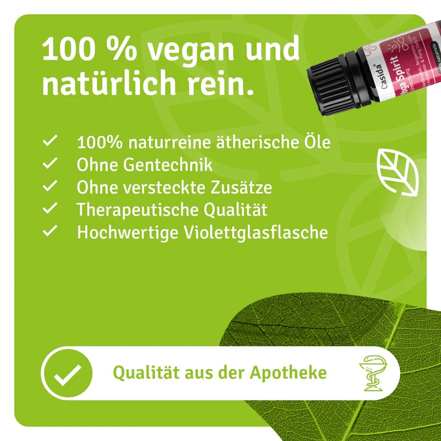 Duftmischung "Yoga Spirit" - Ätherisches Öl 100% Rein (5ml)