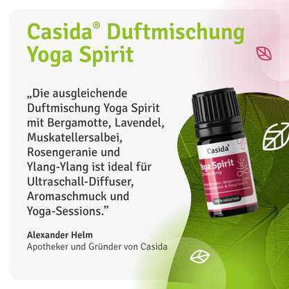 Duftmischung "Yoga Spirit" - Ätherisches Öl 100% Rein (5ml)
