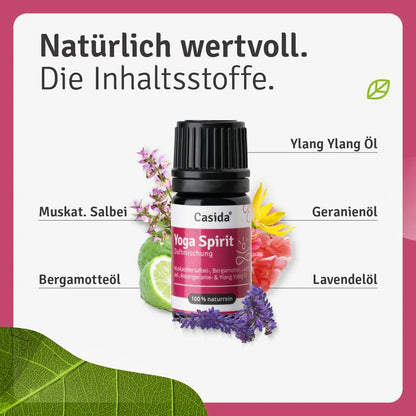 Duftmischung "Yoga Spirit" - Ätherisches Öl 100% Rein (5ml)