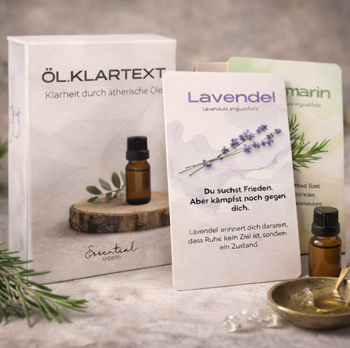 ÖL.KLARTEXT – Kartenset für ätherische Öle