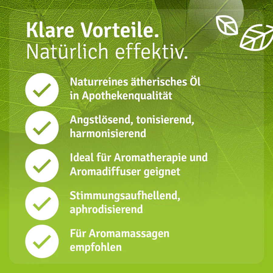 Jasmin Öl 5 % - Naturreines Jasmin Öl 5 % in Traubenkernöl (5ml)