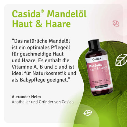 Mandelöl Haut und Haare (200ml)