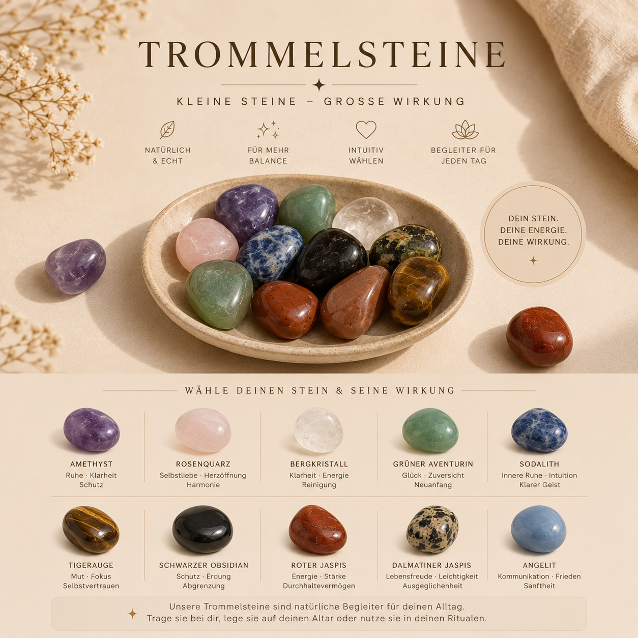 Trommelsteine