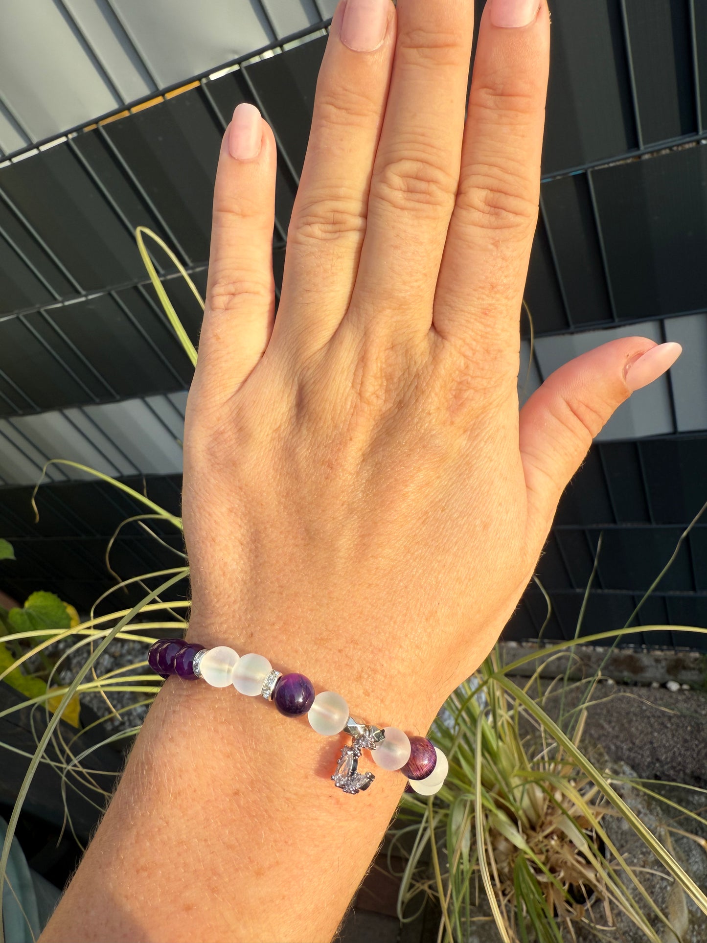 🌕 Moon Magic – Amethyst & Mondstein