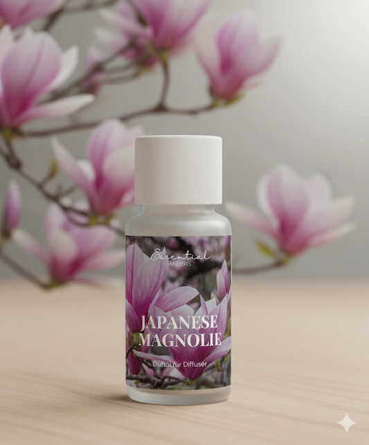 Duftöl Japanese Magnolie – zarter, blumiger Raumduft für Diffuser & Duftlampen.