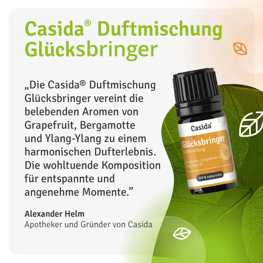 Duftmischung "Glücksbringer" - 100% Reines Ätherisches Öl (5ml)