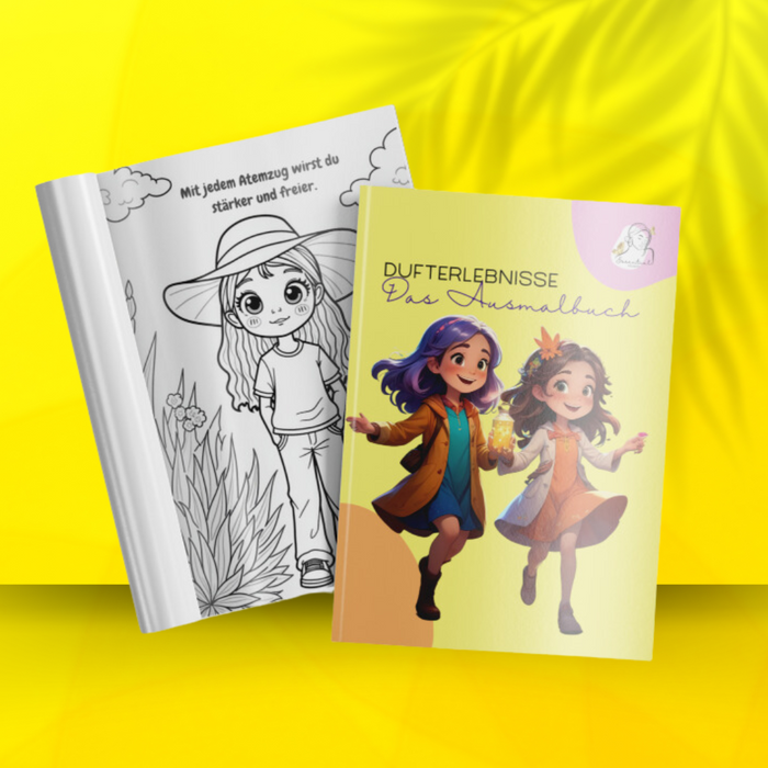 Dufterlebnisse – Ausmalbuch, gedruckte Ausgabe
