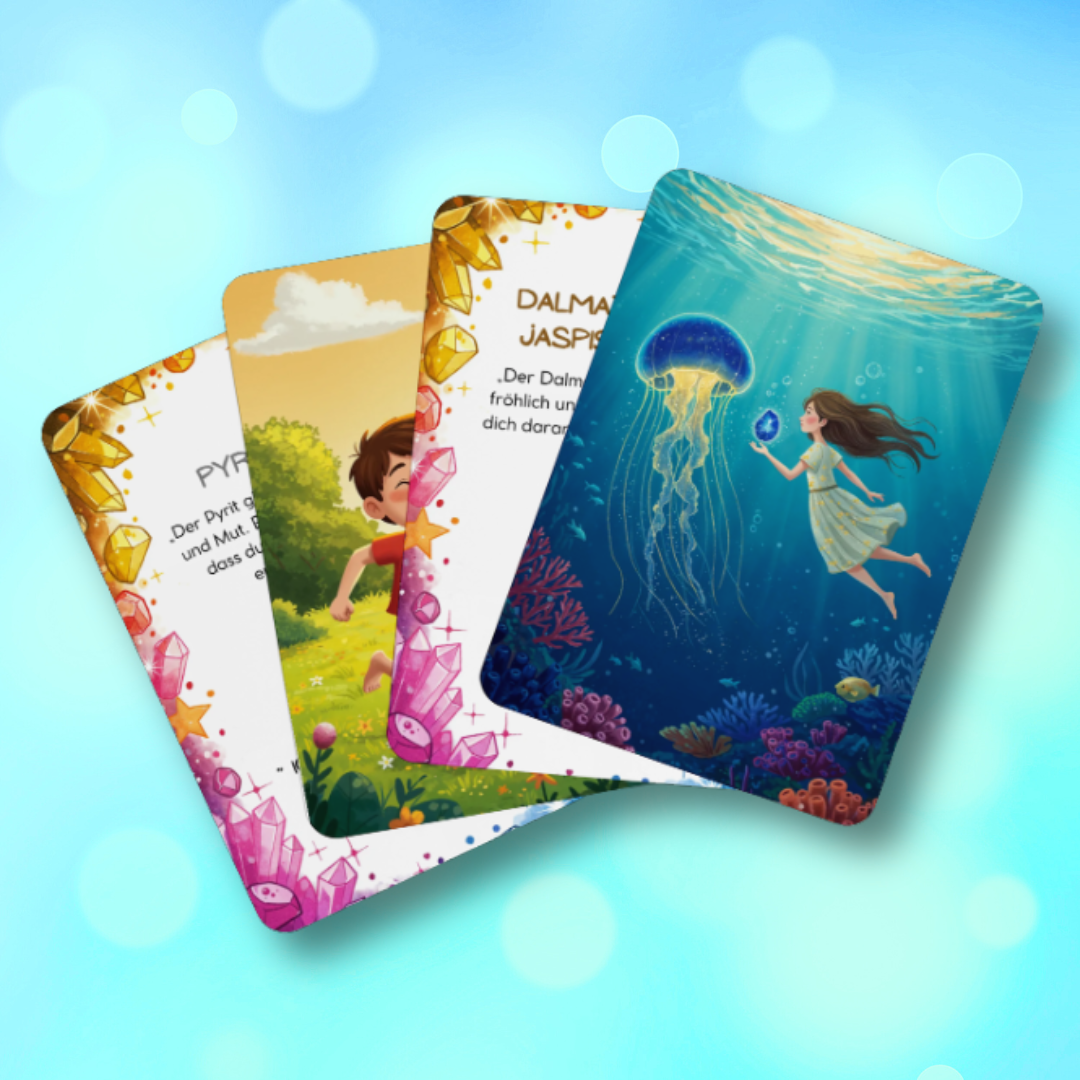 VORBESTELLUNG Funkelnd Anders – Premium-Set (Buch + Kartenset + Steinesäckchen)