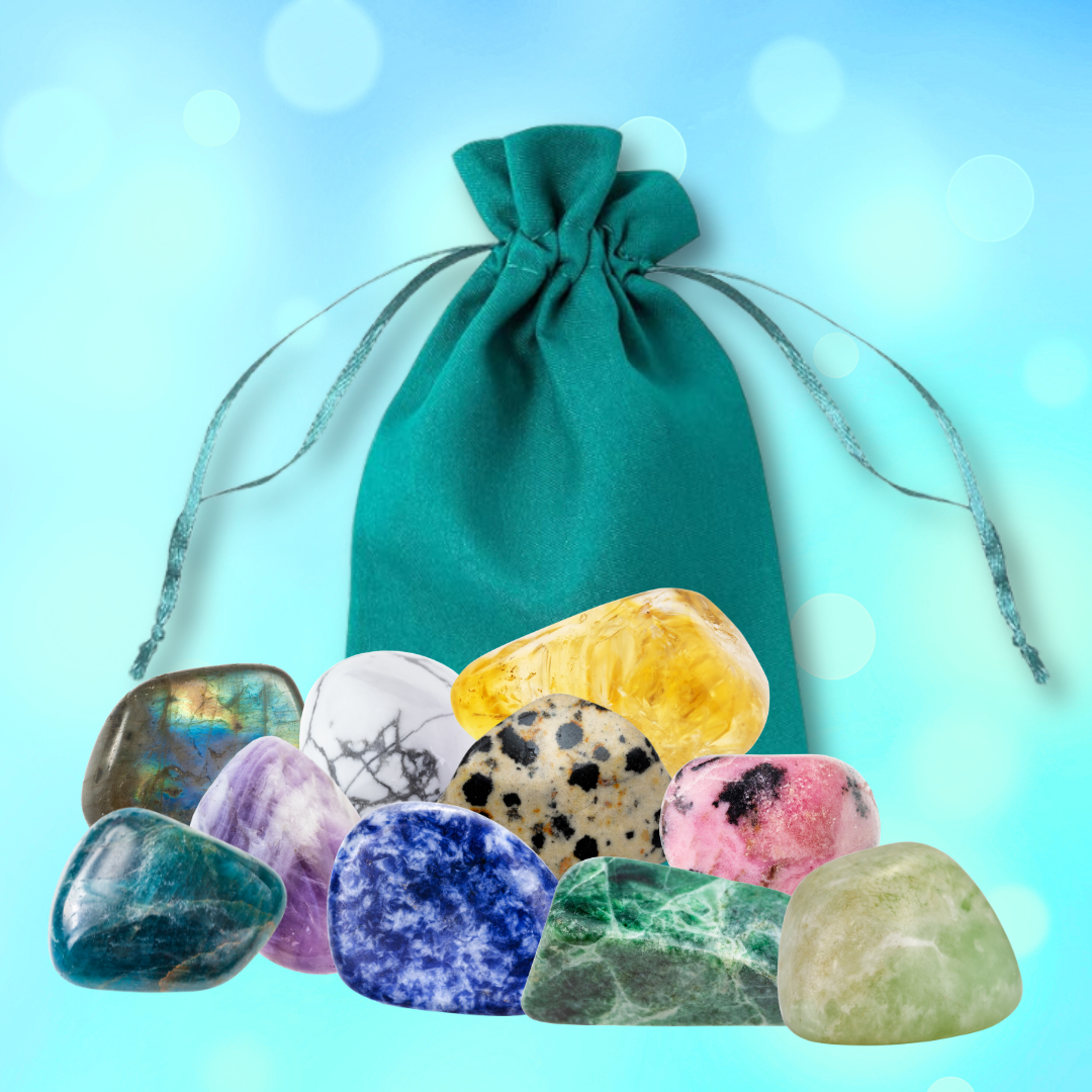 VORBESTELLUNG Funkelnd Anders – Premium-Set (Buch + Kartenset + Steinesäckchen)