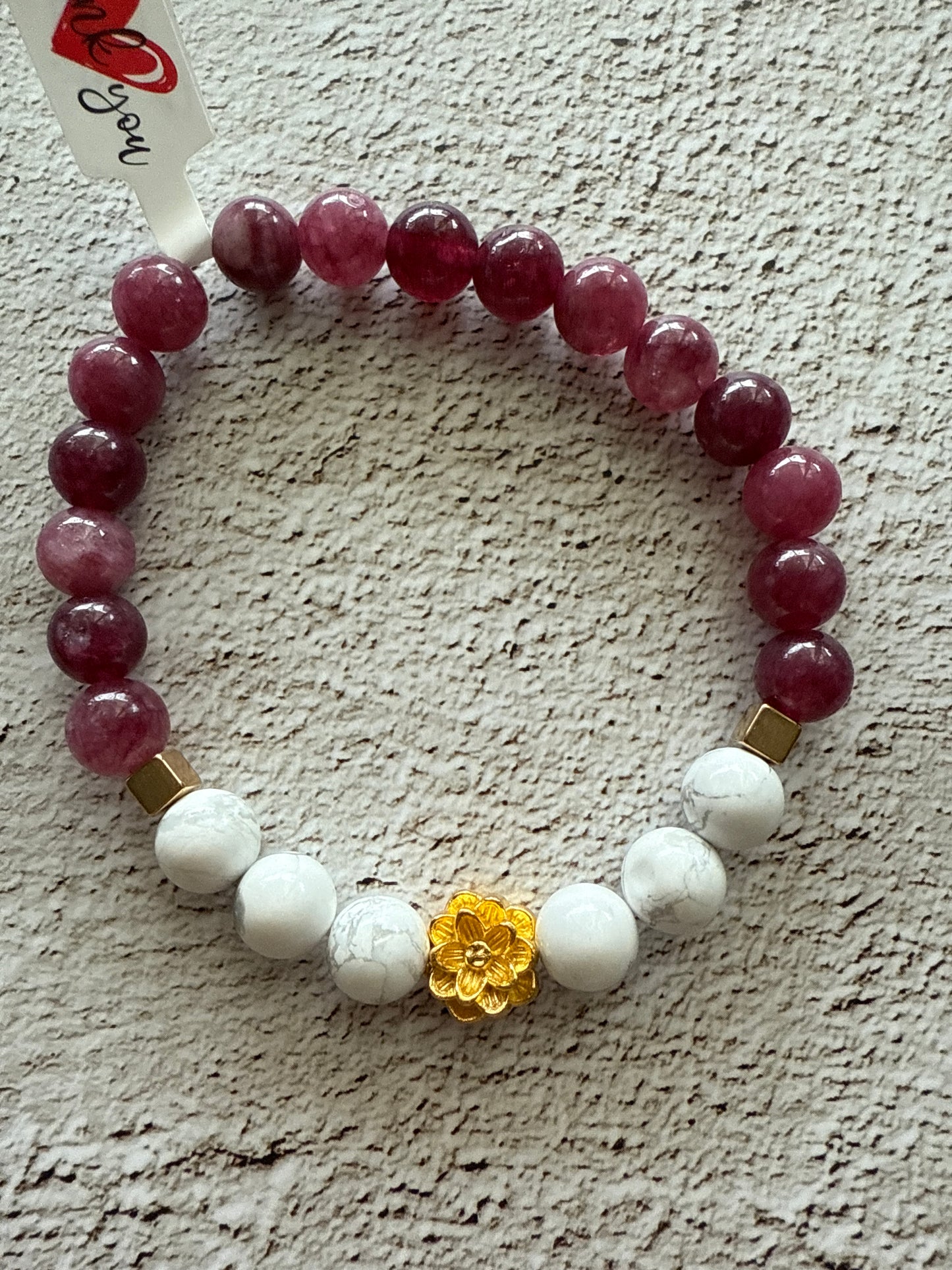🌺 Root & Rise – Granat, Howlith & Goldblume