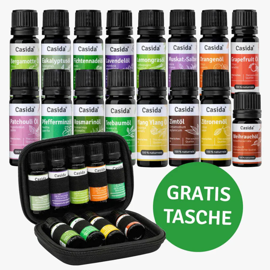 TOP 16 Ätherische Öle Profi Set naturreine, ätherische Öle