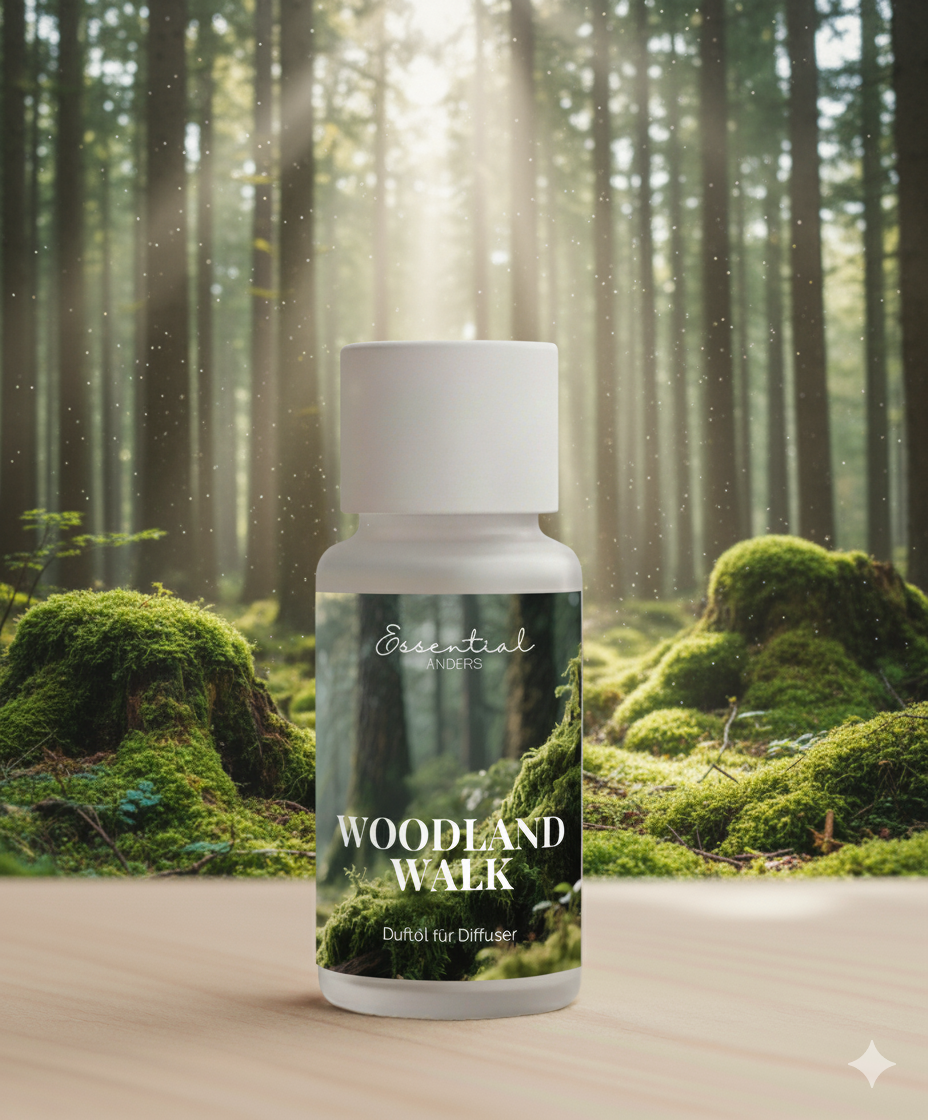 🌲 Woodland Walk – erdig & klar