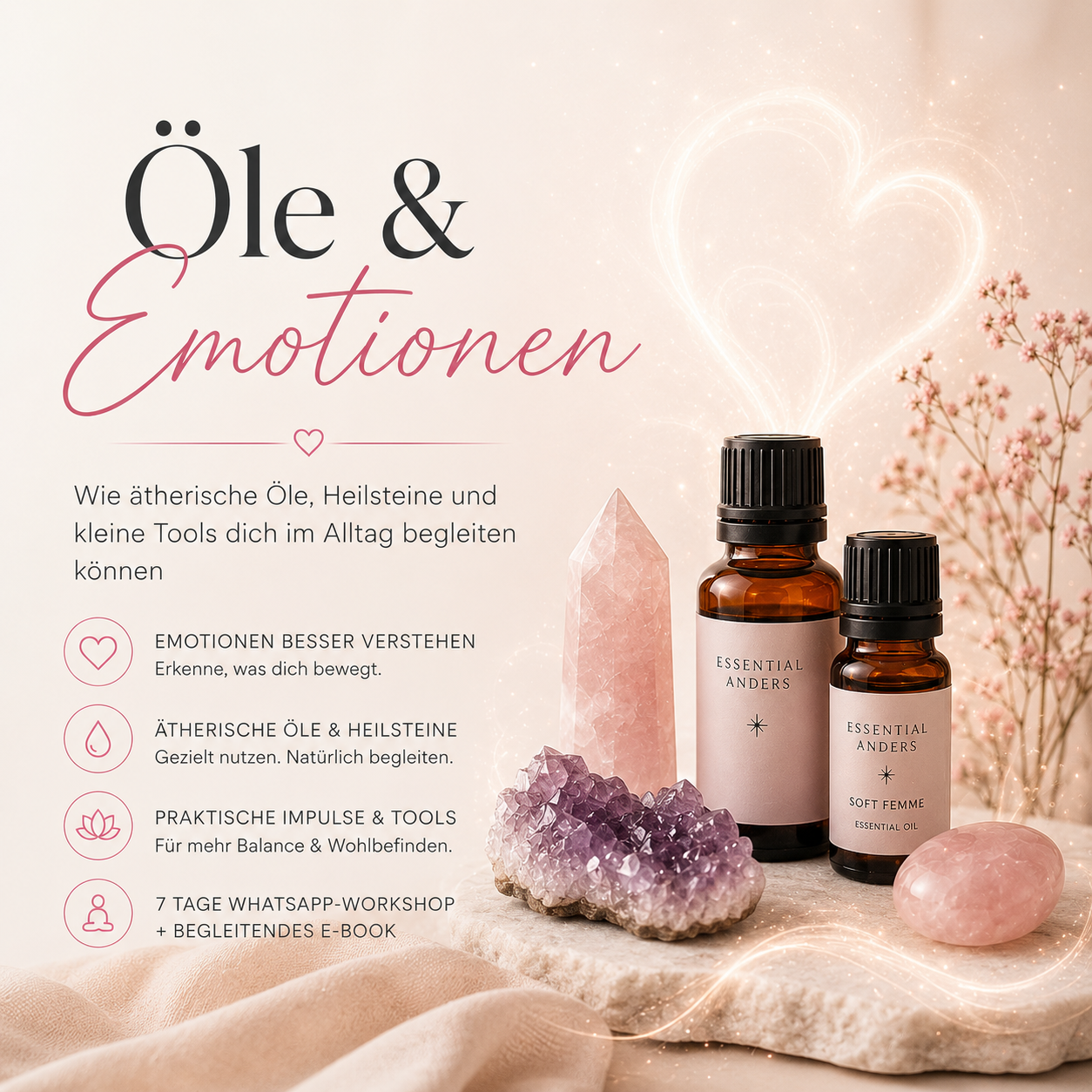 JUNI WORKSHOP - ÖLE & EMOTIONEN 22. bis 28.Juni 2026