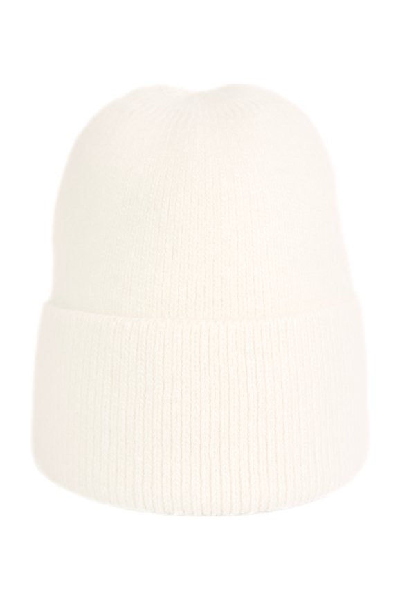 Mütze in weiß – modische Mütze für kalte Tage – Essential Anders
