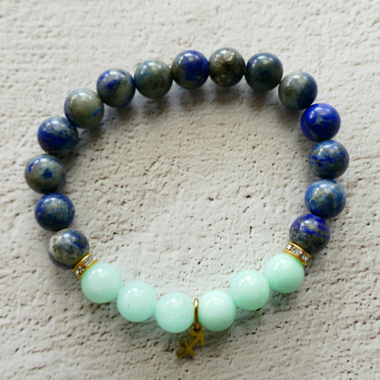 ♐ Schütze – Lapislazuli & Aquamarin