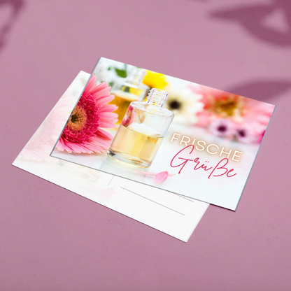 Postkarte Ätherische Öle 