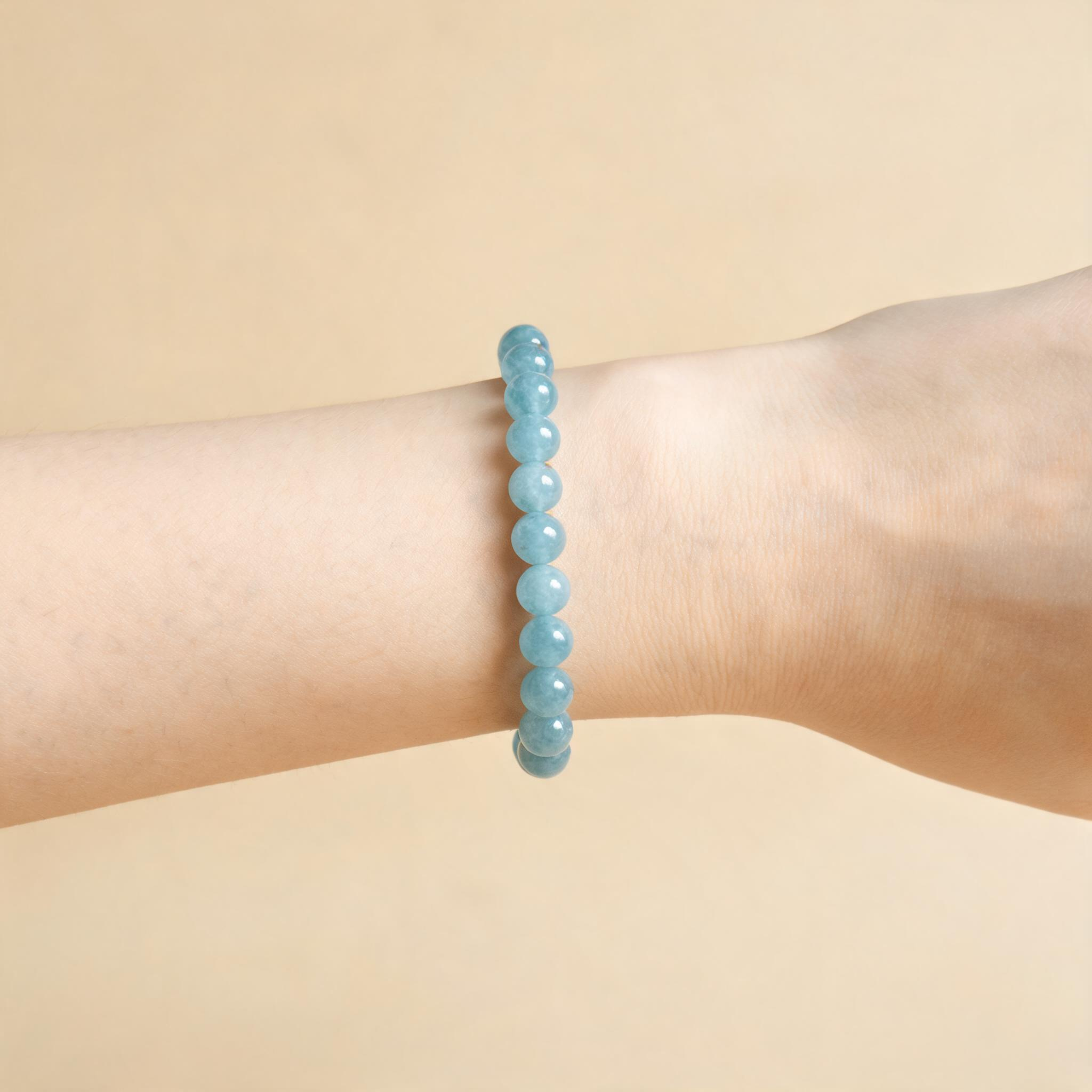 Schlichte Heilstein-Armbänder